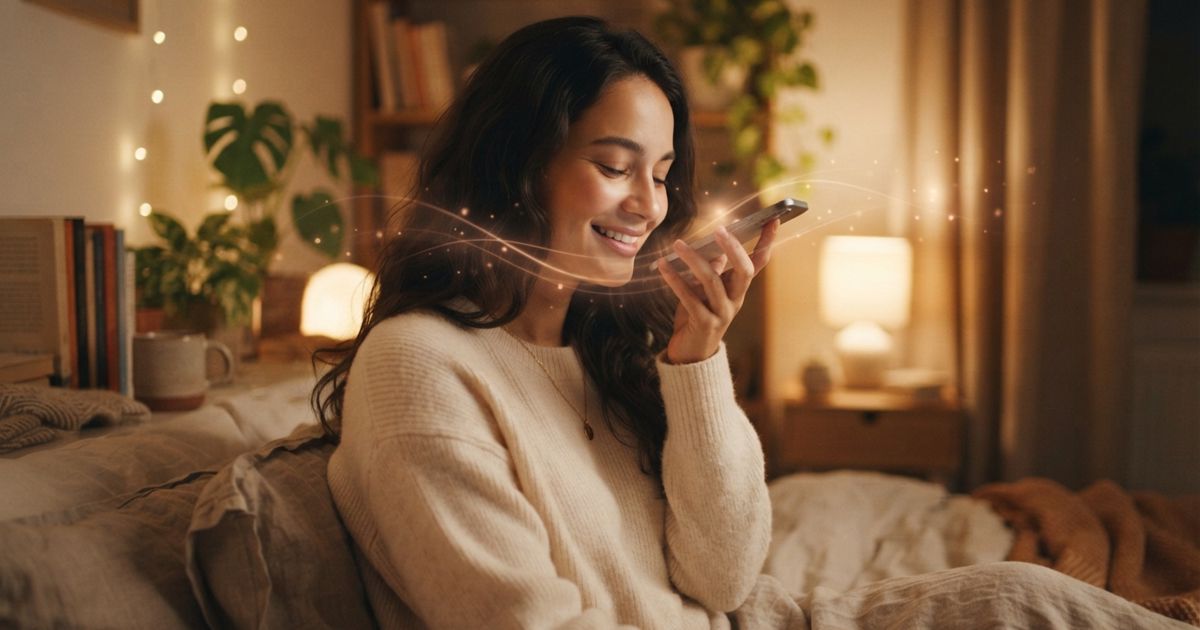 The Right Way to Use Voice Notes in Dating Apps