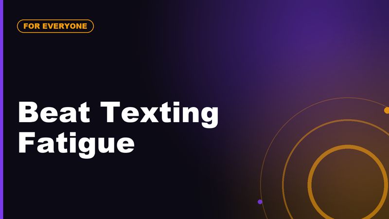 Texting Fatigue: Why Good Matches Die in the Chat Phase